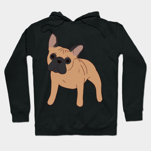 French Bulldog Hoodie by Mayarart